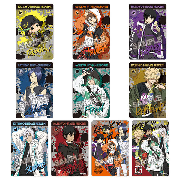 家庭教師ヒットマンREBORN！ ストリートファッション キャラPic 10個入りBOX