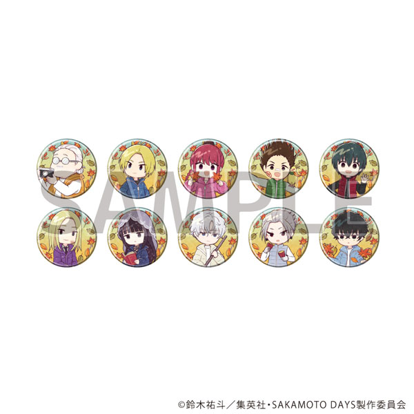 缶バッジ「SAKAMOTO DAYS」22/紅葉ver. グラフアートイラスト 10個入り