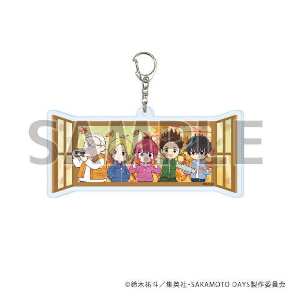デカアクリルキーホルダー「SAKAMOTO DAYS」18/デザインA 紅葉ver.(グラフアートイラスト)[A3]《０１月予約》