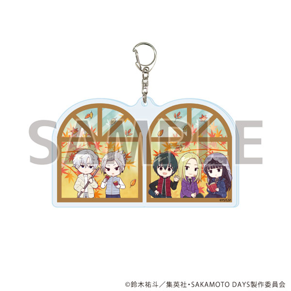 デカアクリルキーホルダー「SAKAMOTO DAYS」19/デザインB 紅葉ver.(グラフアートイラスト)[A3]《０１月予約》