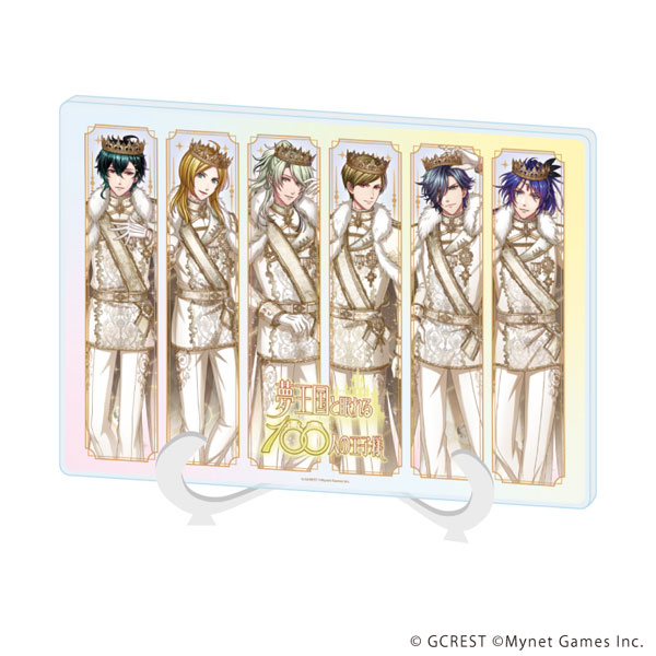 アクリルアートボード(A5サイズ)「夢王国と眠れる100人の王子様」06/集合デザインC(公式イラスト)[A3]《０１月予約》