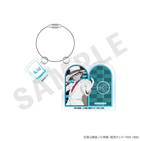 『名探偵コナン』 ペイントラクトシリーズ アクリルキーホルダー モノクロver.(怪盗キッド)[coly]《０１月予約》