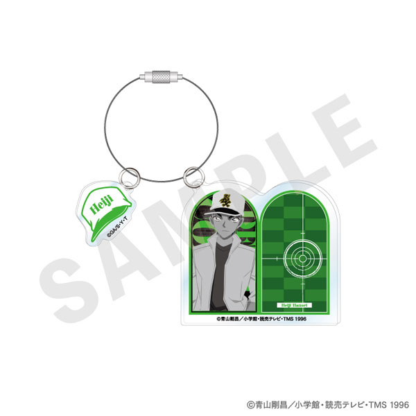 『名探偵コナン』 ペイントラクトシリーズ アクリルキーホルダー モノクロver.(服部平次)[coly]《０１月予約》