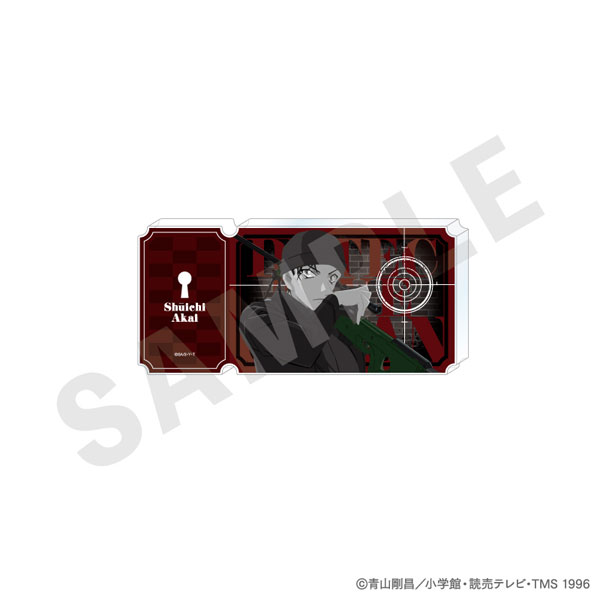 『名探偵コナン』 ペイントラクトシリーズ チケット風アクリルブロック モノクロver.(赤井秀一)[coly]《０１月予約》