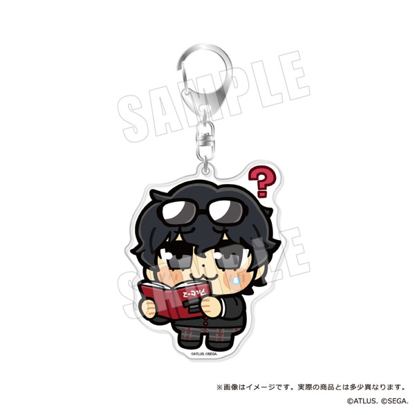 ペルソナ5 ザ・ロイヤル 主人公×ぶくぶ おおきめアクリルキーホルダー