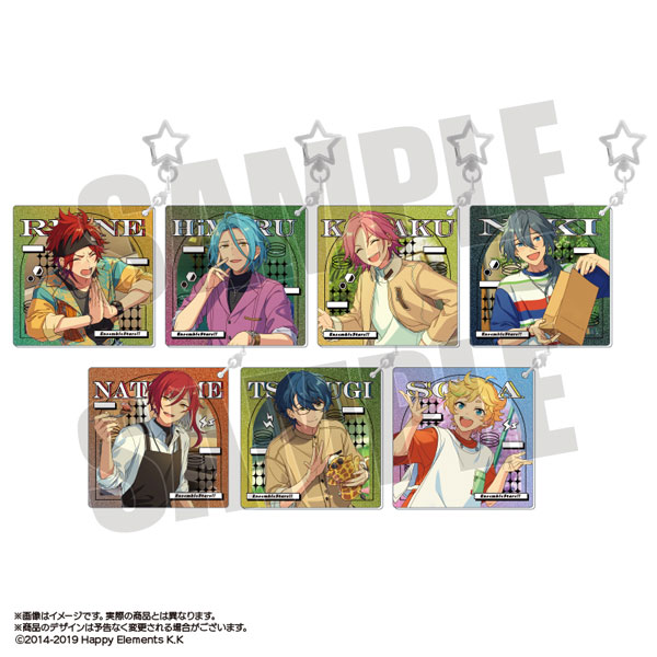 あんさんぶるスターズ！！ スターキーホルダーコレクションSparkle Vol.3　7個入りBOX