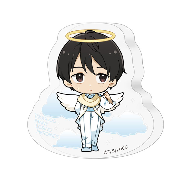 [負けヒロインが多すぎる！]ダイカットアクリルブロック(温水和彦/天使)[カーテン魂]《発売済・在庫品》