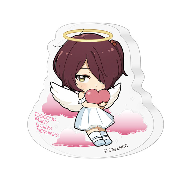 [負けヒロインが多すぎる！]ダイカットアクリルブロック(小鞠知花/天使)[カーテン魂]《発売済・在庫品》