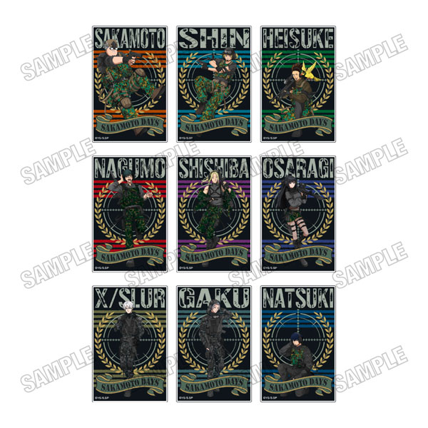 TVアニメ『SAKAMOTO DAYS』 描き下ろしアクリルブロックコレクション[サバイバルゲームver.] BOX