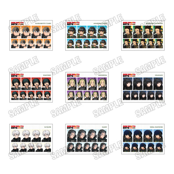 TVアニメ『SAKAMOTO DAYS』 描き下ろし証明写真風ブロマイドコレクション[サバイバルゲームver.] BOX