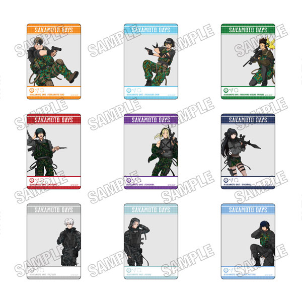 TVアニメ『SAKAMOTO DAYS』 描き下ろしSNS風クリアカードコレクション[サバイバルゲームver.] BOX