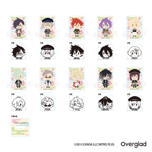 刀剣乱舞ONLINE トレーディングアクリルフィギュアスタンプ 御伴散歩Vol.4　10個入りBOX