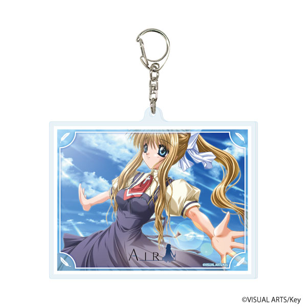 デカアクリルキーホルダー「AIR」01/神尾観鈴(場面写イラスト)[A3]《０１月予約》