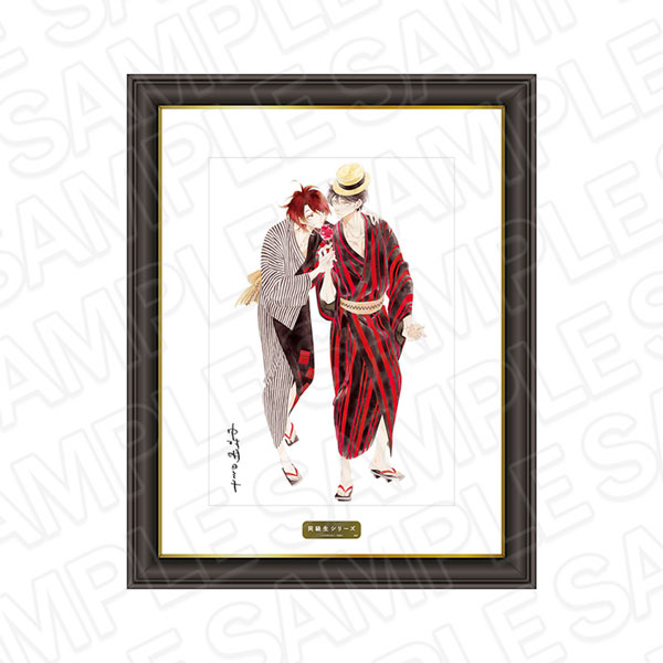 同級生シリーズ 複製サイン入りメモリアルアート 原学＆青砥空乃 夏