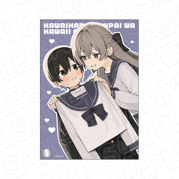 コミックキューン10周年記念 可愛原先輩はかわいい(早乙女くん)がすき！ミニアクリルアート 可愛原先輩＆早乙女くん[コンテンツシード]《発売済・在庫品》