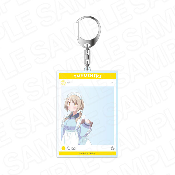 ゆゆ式 SNS風アクリルキーホルダー 櫟井唯 ジャージメイド ver.[コンテンツシード]《１２月予約》