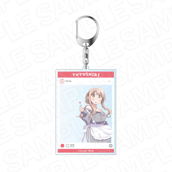 ゆゆ式 SNS風アクリルキーホルダー 松本頼子 ジャージメイド ver.[コンテンツシード]《１２月予約》