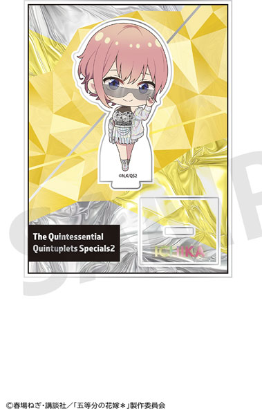 「五等分の花嫁*」ミニアクリルスタンドプレート 中野一花[KADOKAWA]《０２月予約》