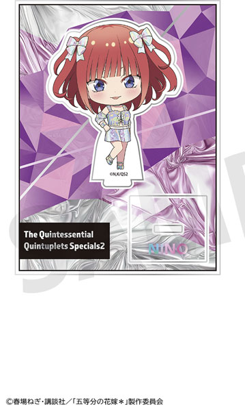 五等分の花嫁*」ミニアクリルスタンドプレート 中野二乃[KADOKAWA