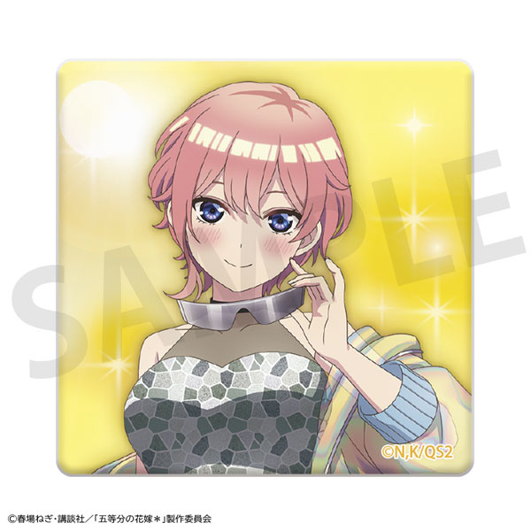 五等分の花嫁*」スクエア缶バッジ 中野一花[KADOKAWA]《02月予約》