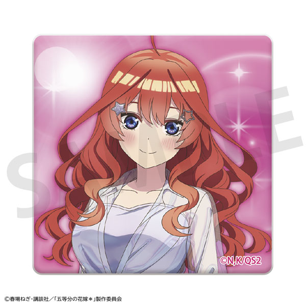 五等分の花嫁*」スクエア缶バッジ 中野五月[KADOKAWA]《02月予約》