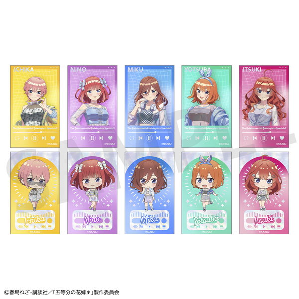 「五等分の花嫁*」トレーディングミニブロマイド 5パック入りBOX