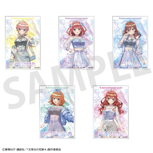 「五等分の花嫁*」トレーディングアクリルカード 5個入りBOX