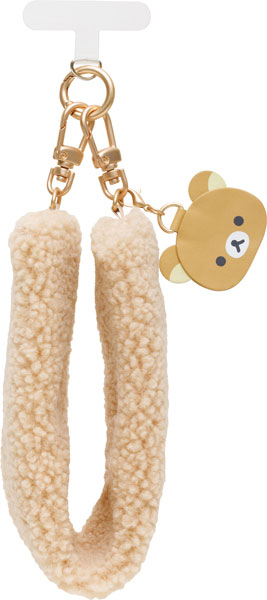 AB37801 リラックマ もこもこハンドストラップ リラックマ[サンエックス]《発売済・在庫品》