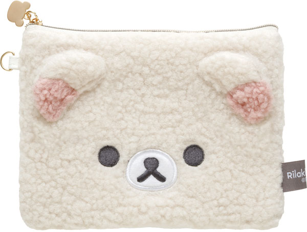 CA77302 リラックマ もこもこフラットポーチ コリラックマ[サンエックス]《発売済・在庫品》