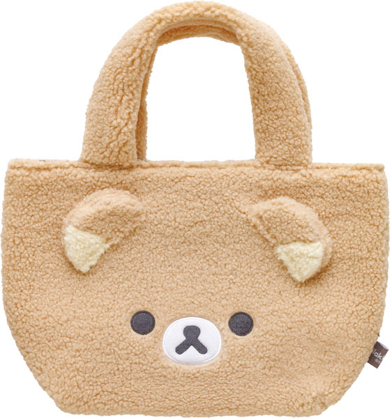 CA77501 リラックマ もこもこミニトートバッグ リラックマ[サンエックス]《発売済・在庫品》