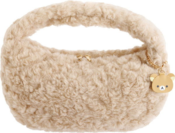 CA77601 リラックマ もこもこワンハンドルバッグ[サンエックス]《発売済・在庫品》