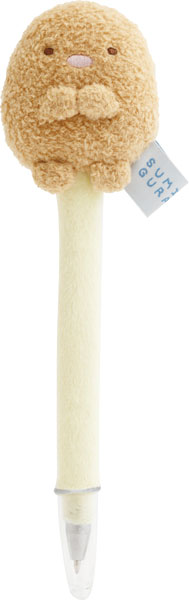 PR15303 すみっこぐらし すみっコのおきにいり ぬいぐるみペン とんかつ[サンエックス]《発売済・在庫品》