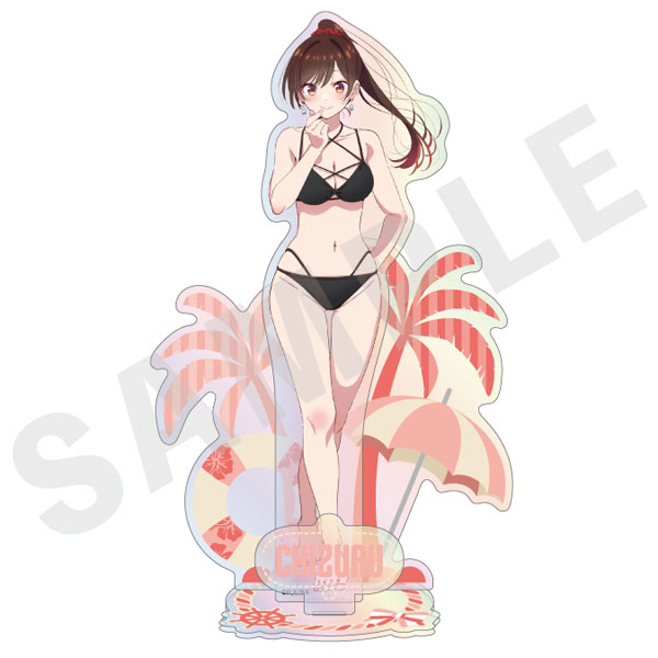 「彼女、お借りします」 オーロラアクリルスタンド リデザイン(水原千鶴)[coly]《発売済・在庫品》