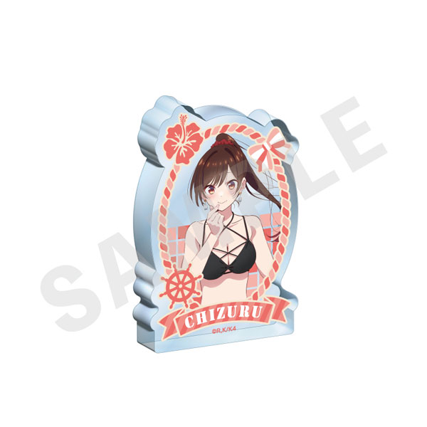 「彼女、お借りします」 ミニアクリルブロック リデザイン(水原千鶴)[coly]《発売済・在庫品》