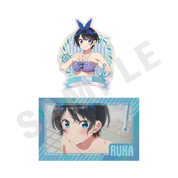 「彼女、お借りします」 オーロラステッカーセット リデザイン(更科瑠夏)[coly]《発売済・在庫品》