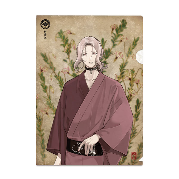 刀剣乱舞-ONLINE- 華こよみ絵巻 第六弾 和紙クリアファイル 村雲江