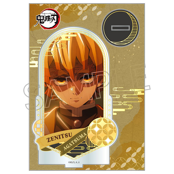 鬼滅の刃 箔押しアクリルスタンド 我妻善逸[ツインクル]《12月予約》