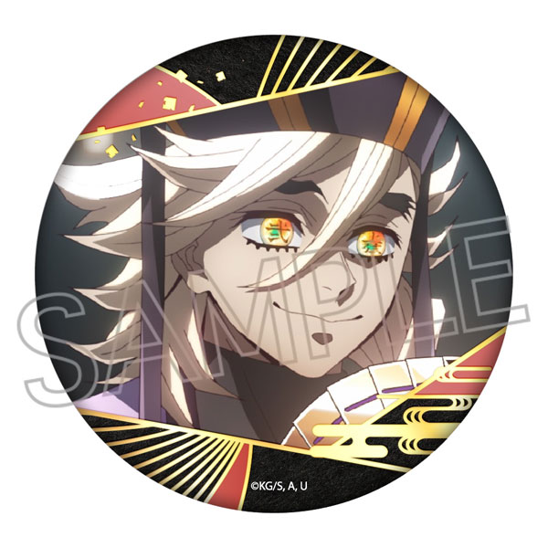 鬼滅の刃 箔押し缶バッジ Vol.3 童磨[ツインクル]《１２月予約》