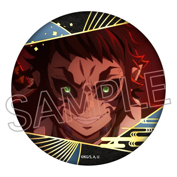 鬼滅の刃 箔押し缶バッジ Vol.3 獪岳[ツインクル]《12月予約》