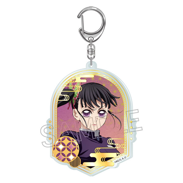鬼滅の刃 箔押しアクリルキーホルダー 栗花落カナヲ[ツインクル]《12