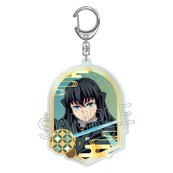 鬼滅の刃 箔押しアクリルキーホルダー 時透無一郎A[ツインクル]《12