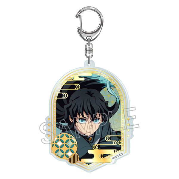 鬼滅の刃 箔押しアクリルキーホルダー 時透無一郎B[ツインクル]《12