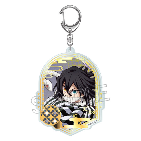 鬼滅の刃 箔押しアクリルキーホルダー 伊黒小芭内[ツインクル]《12月