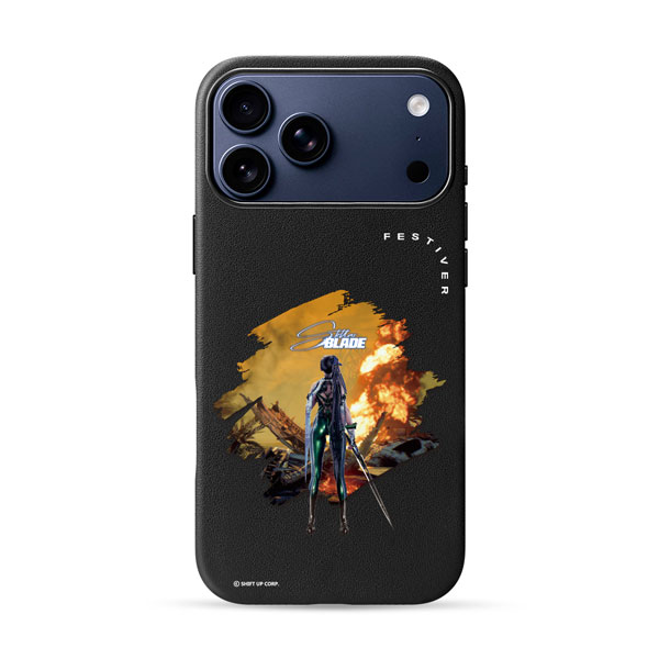 Stellar Blade イヴ ザ モーメント iPhone MagSafe レザーケース iPhone15 Pro[FESTIVER]《０３月仮予約》