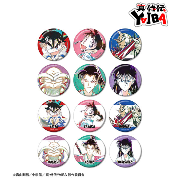 真・侍伝YAIBA トレーディング Ani-Art 缶バッジ 12個入りBOX