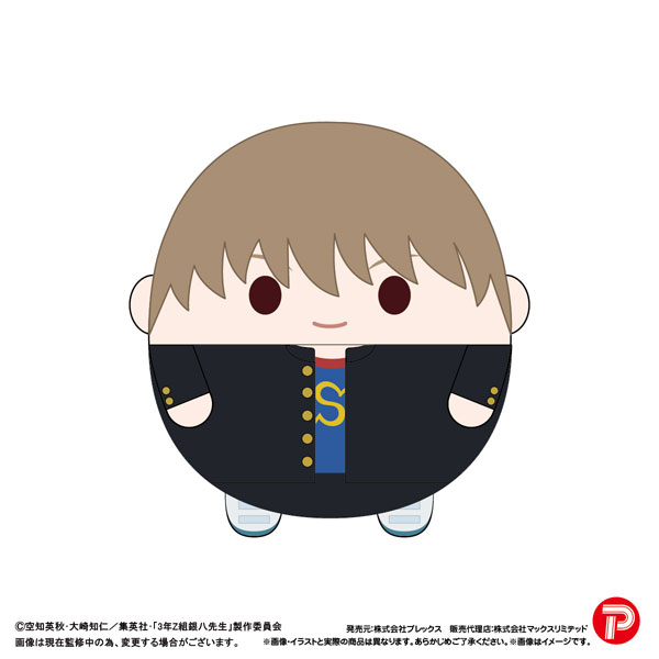 3年Z組銀八先生 ふわコロりんMsize E：沖田総悟