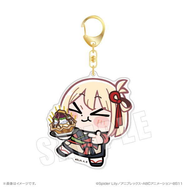 リコリス・リコイル ぶくぶ おおきめアクリルキーホルダー 03.錦木千束