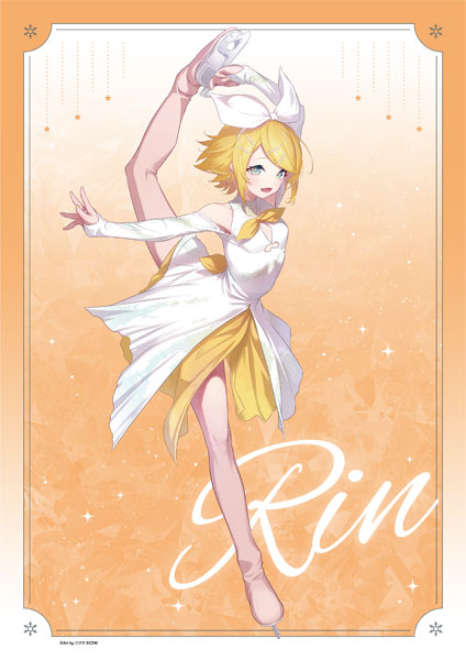 初音ミクシリーズ ミニクリアポスター 鏡音リン[ムービック]《発売済・在庫品》