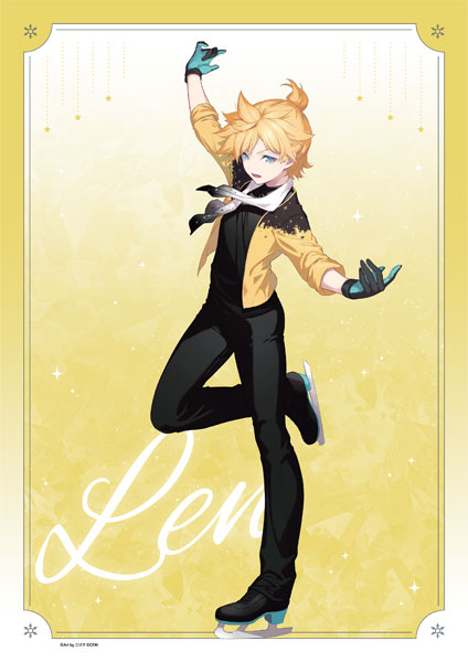 初音ミクシリーズ ミニクリアポスター 鏡音レン[ムービック]《発売済・在庫品》