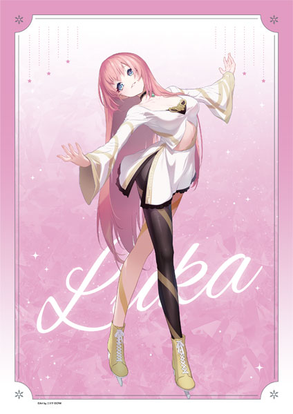 初音ミクシリーズ ミニクリアポスター 巡音ルカ[ムービック]《発売済・在庫品》